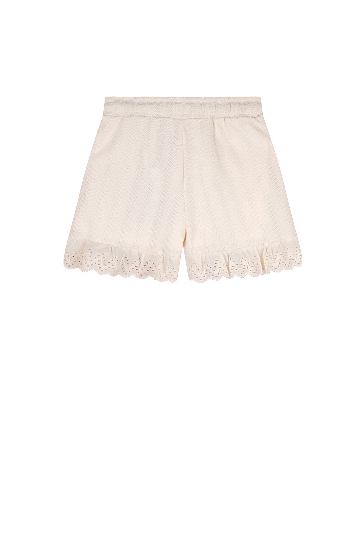 Sara Jersey Shorts Ivory