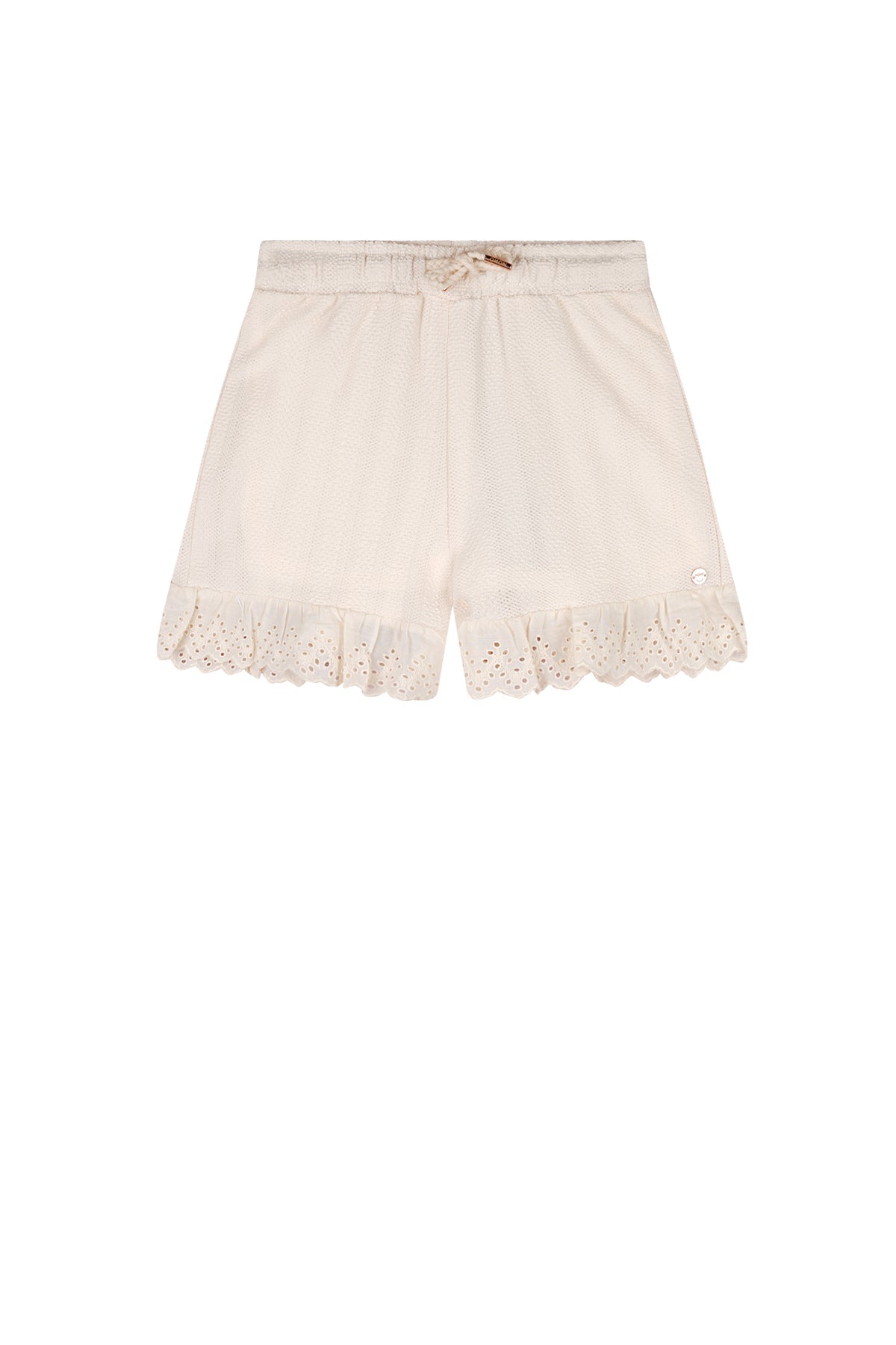 Sara Jersey Shorts Ivory