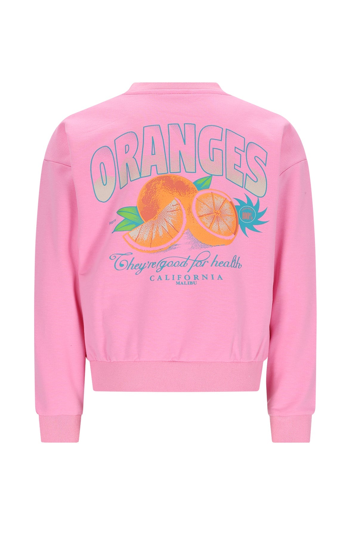 Konono Sweater with Oranged print at back