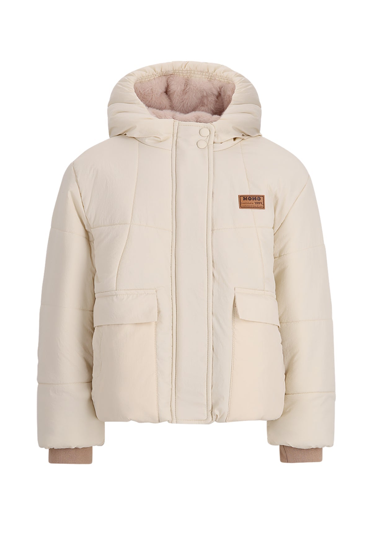 Backy Short hooded Girls Winterjacket