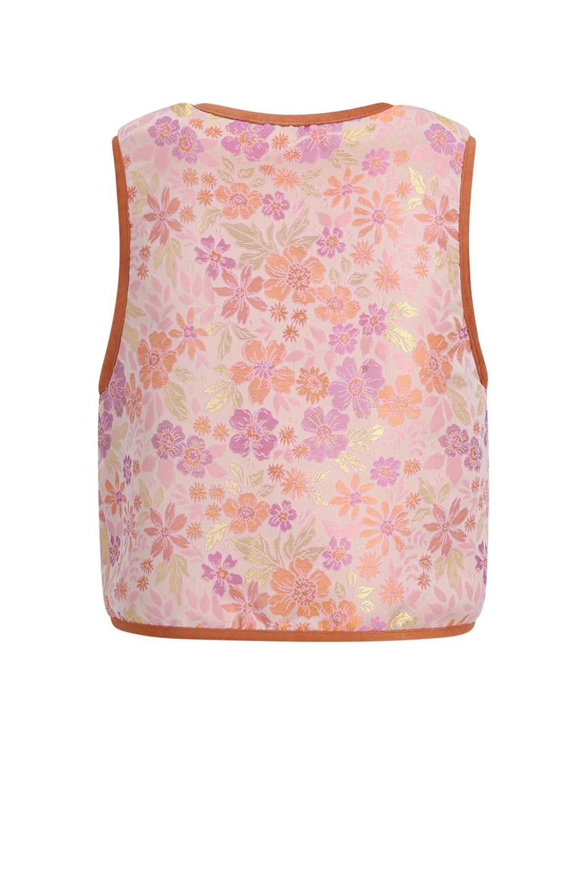 Kadi Reversible Jacquard+ Teddy Gilet