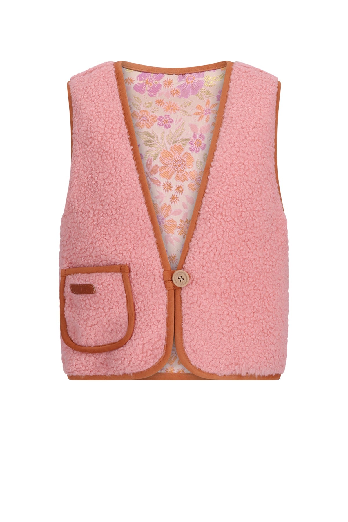 Kadi Reversible Jacquard+ Teddy Gilet