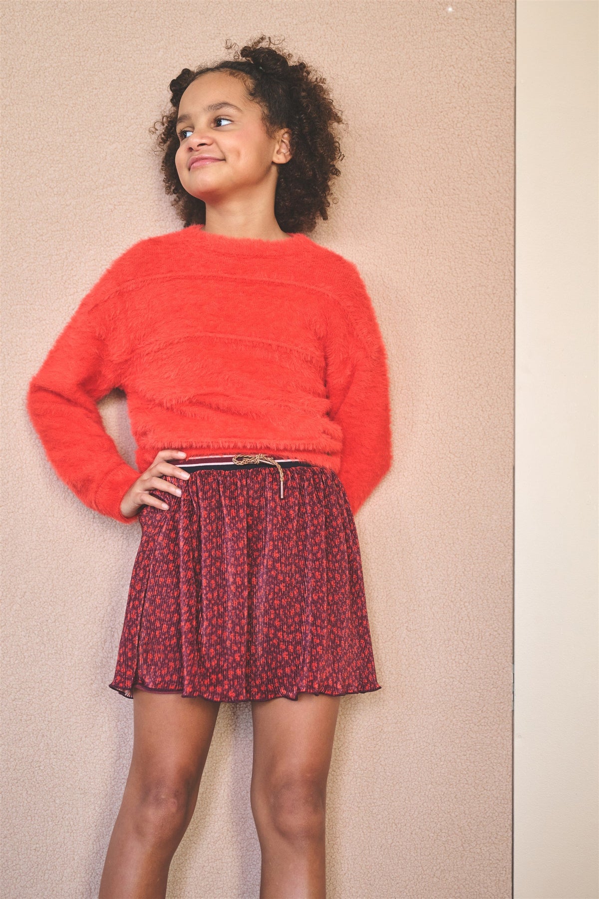 Keson Fluffy Soft Knitted Sweater