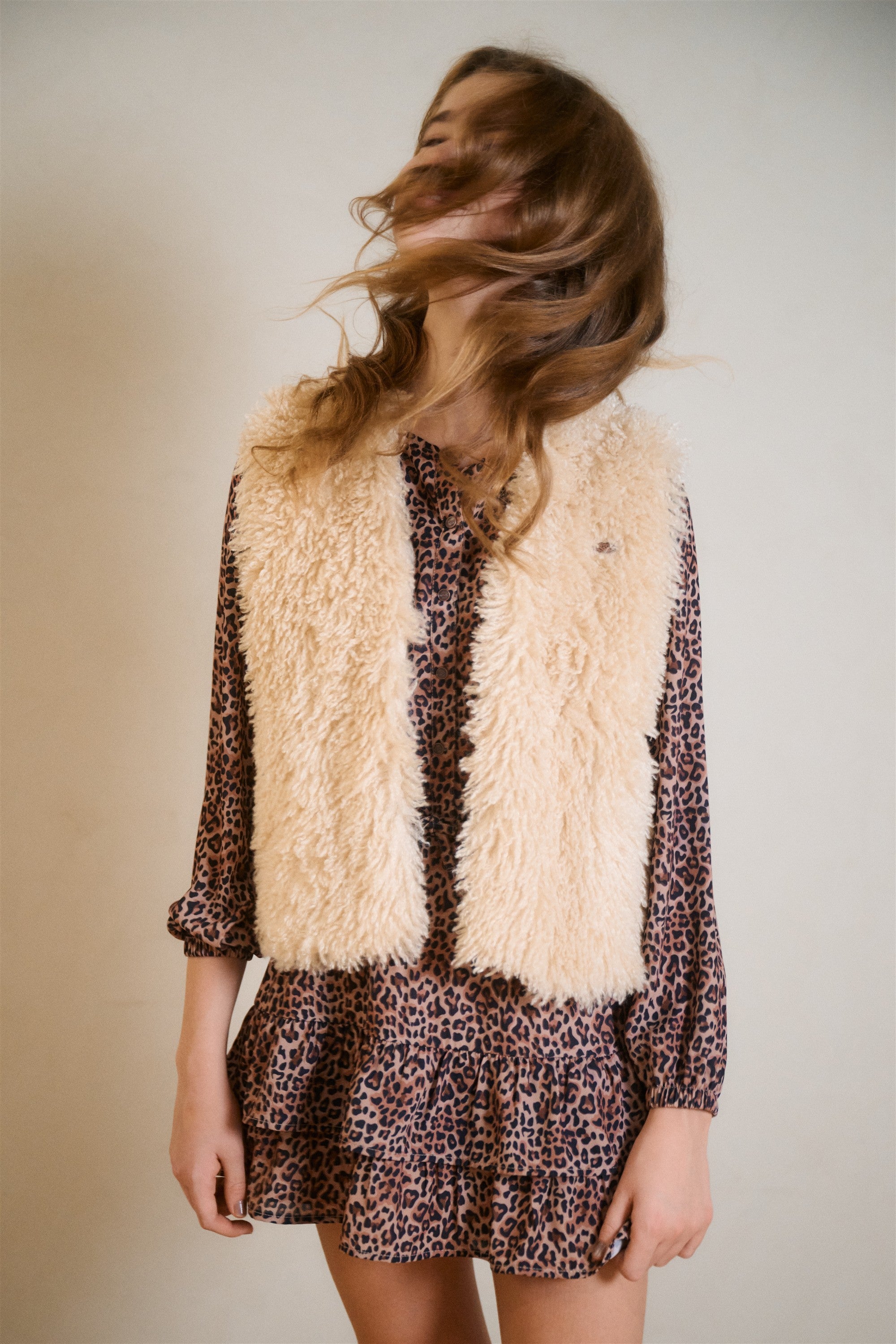 Kath Furry Vest