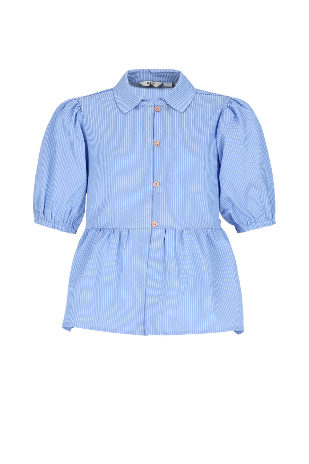 Tiggs Sttiped Blouse puff sleeve