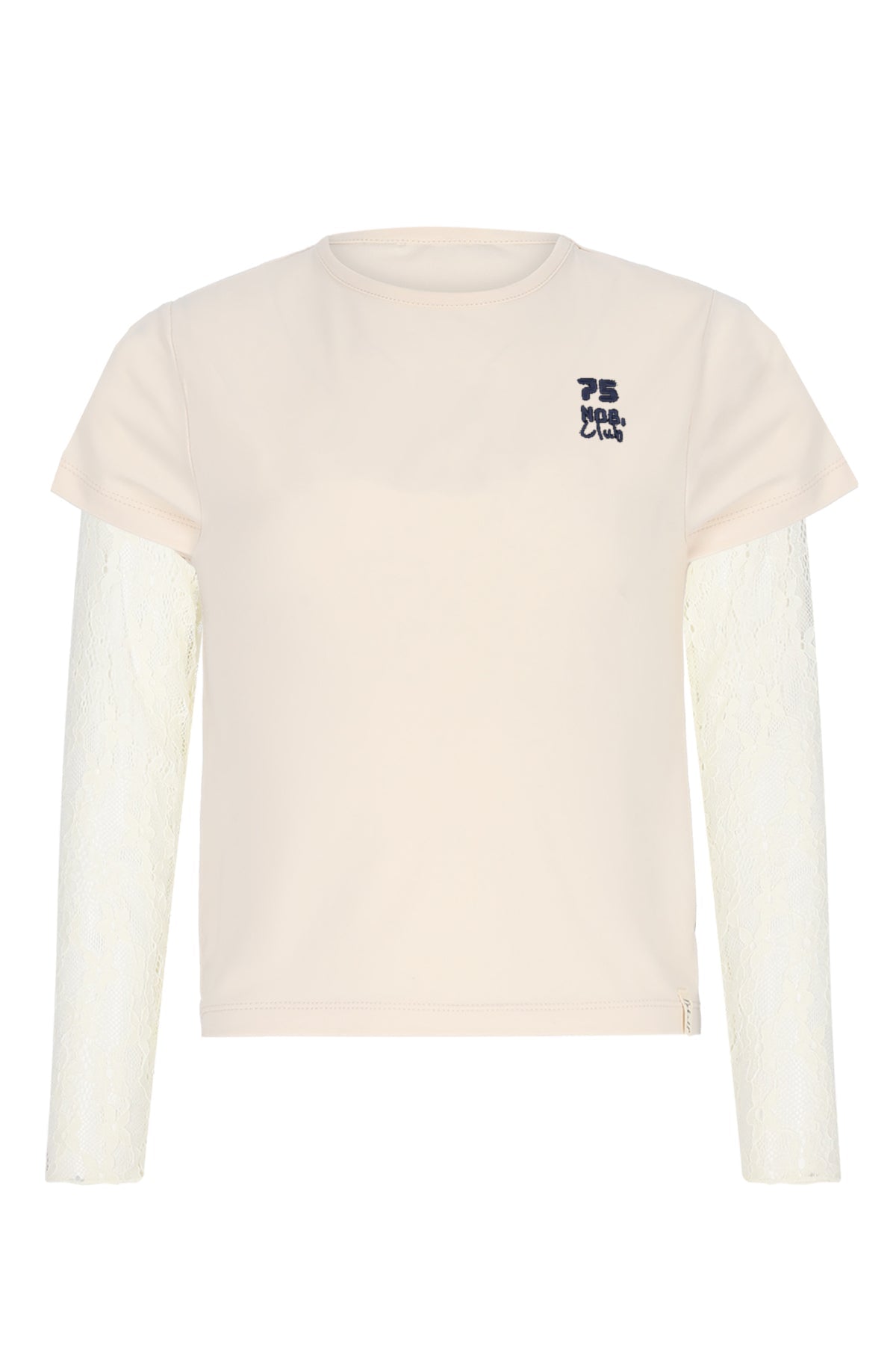 Kase Tshirt with lace sleeves