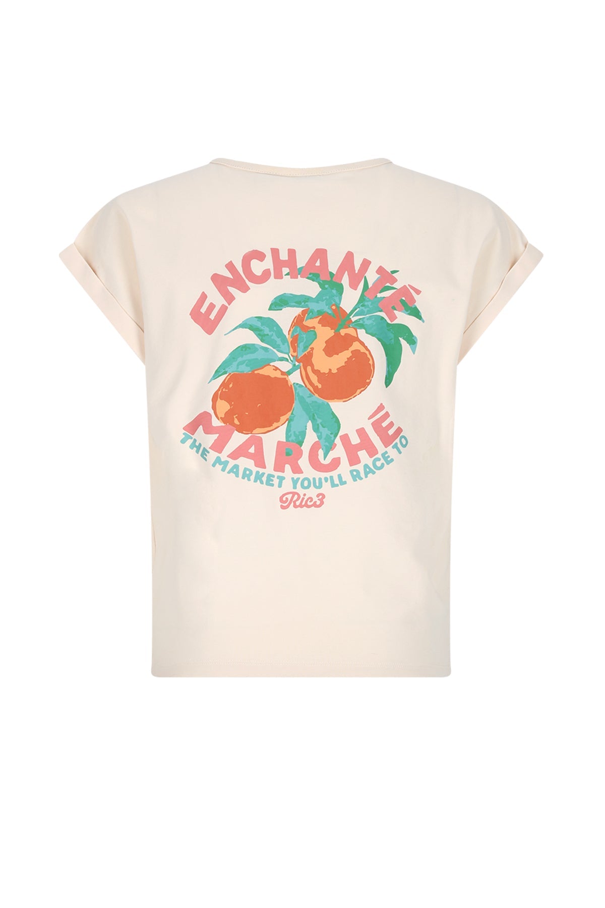 Kasis Enchante T-shirt with Big Back Print