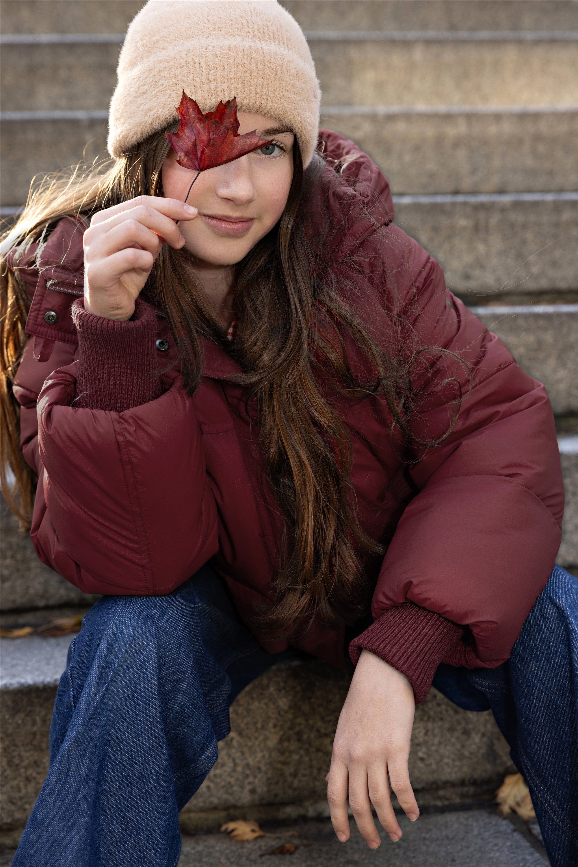 Badeau Roomy Hooded Winterjacket
