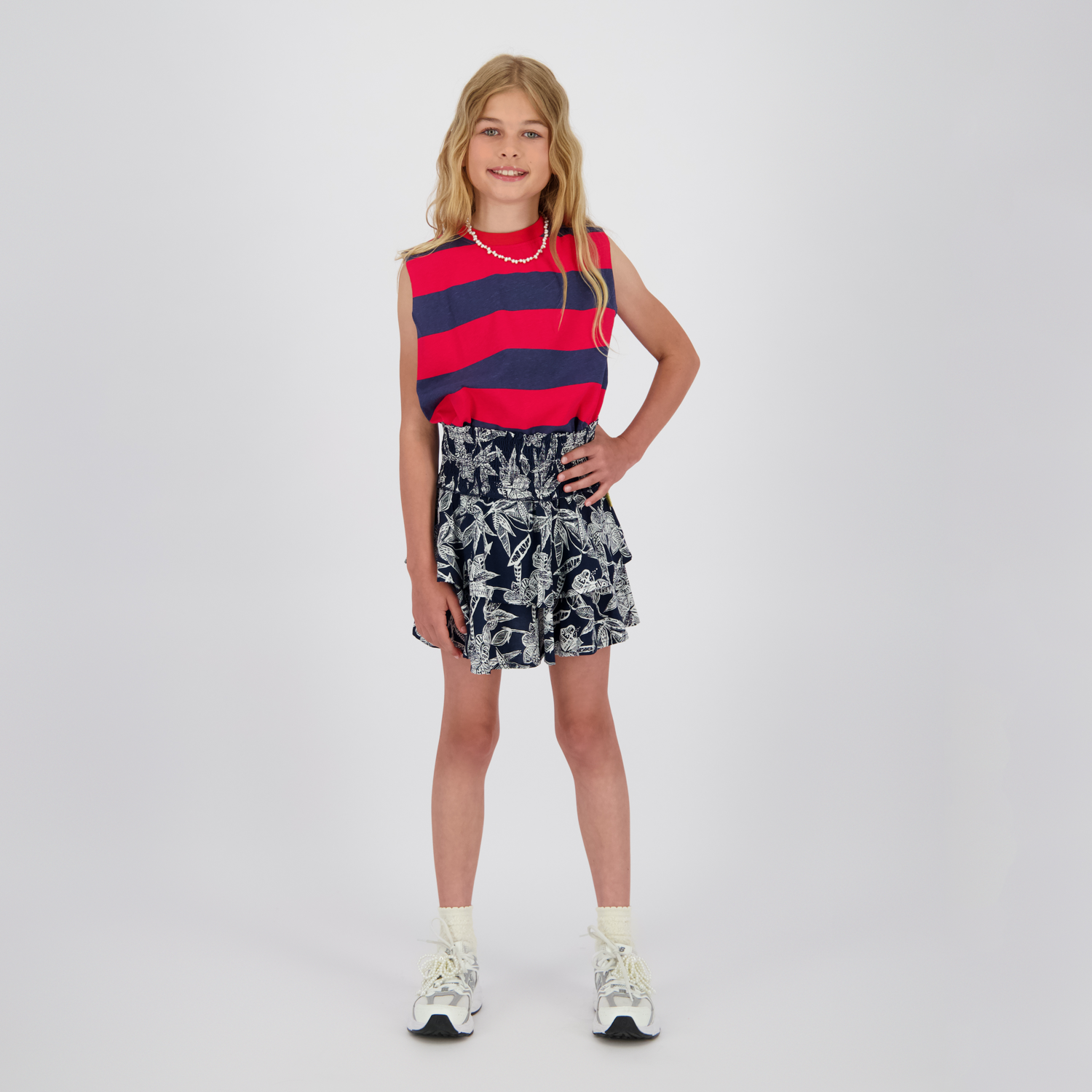 Icon-stripe T-shirt