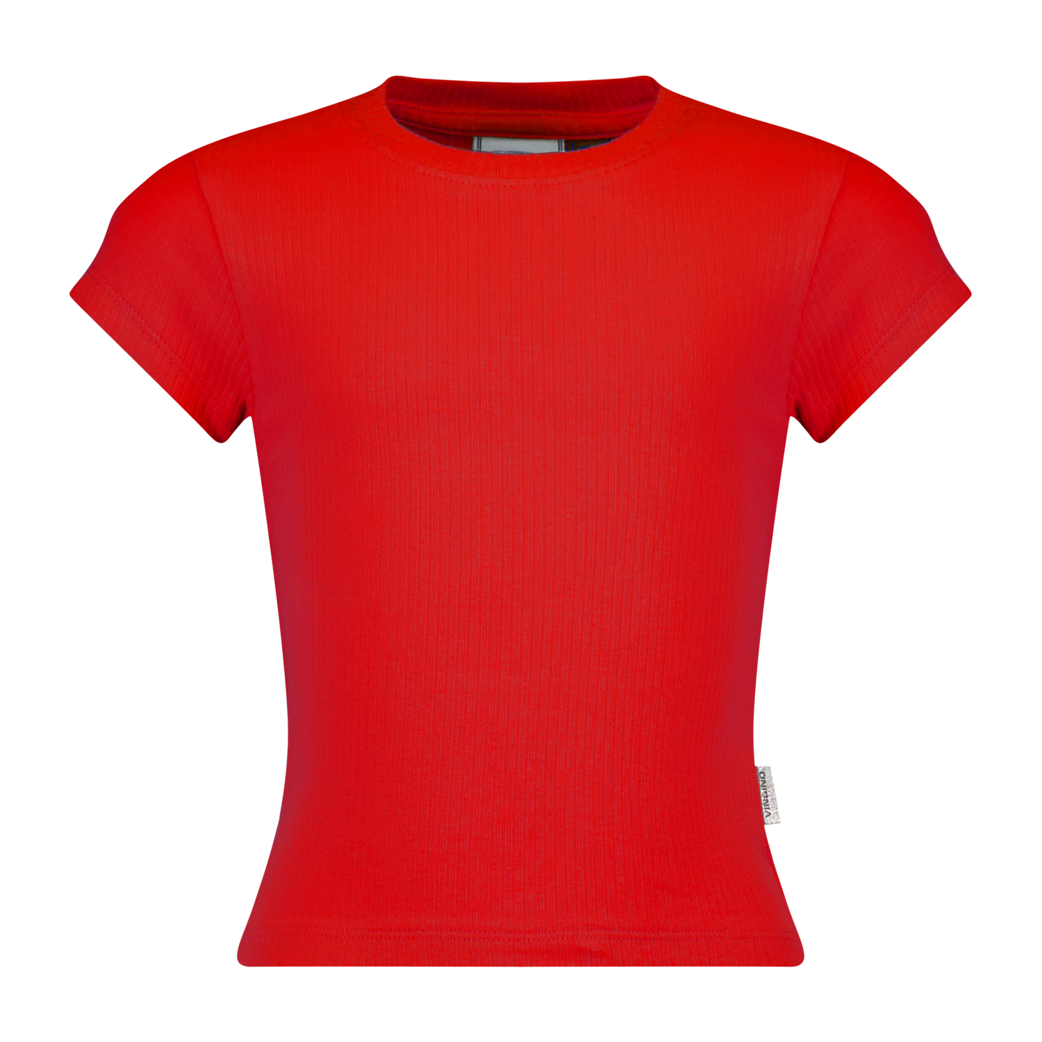 Icon-Crop rib tee T-shirt