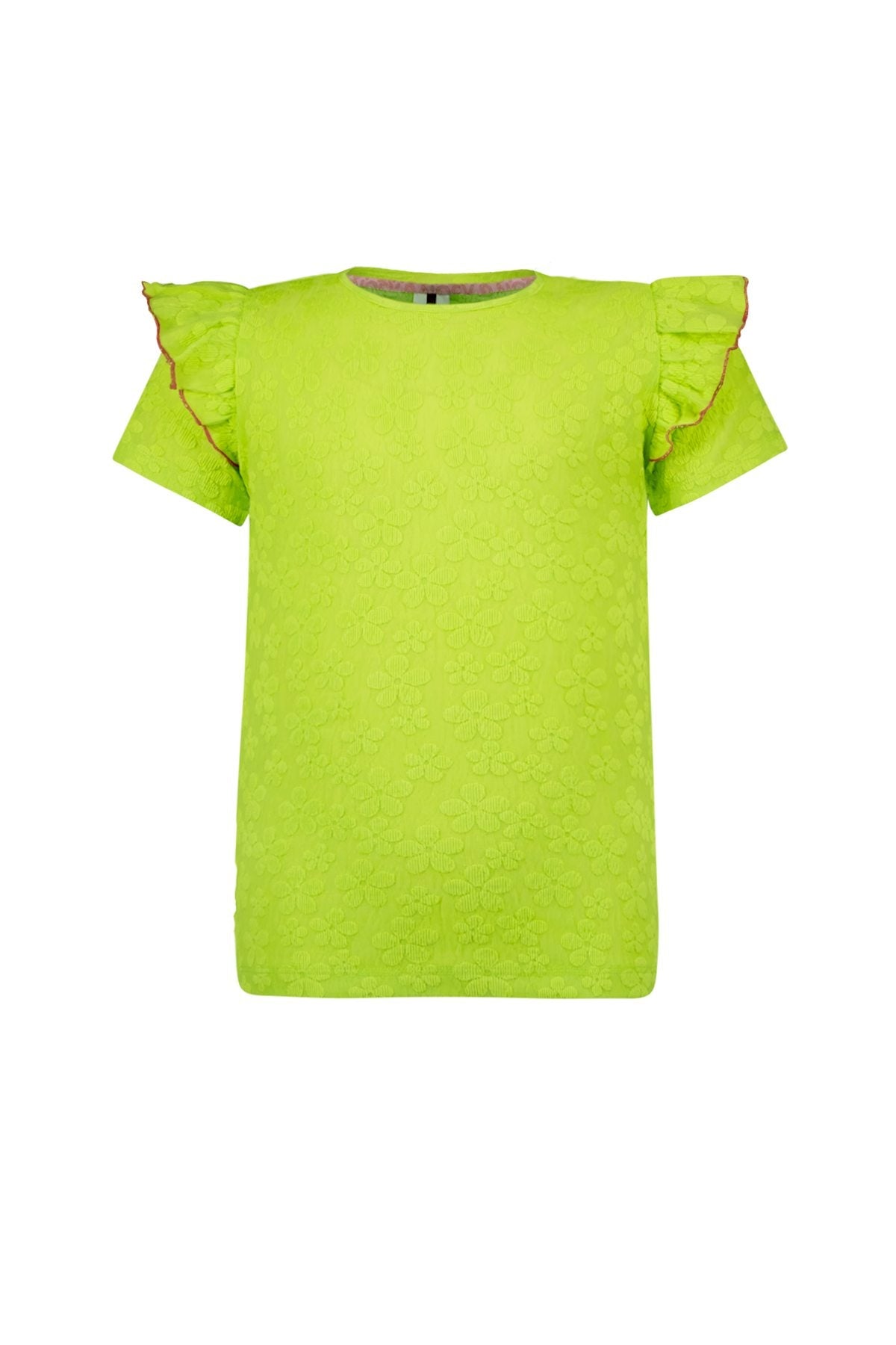 Blake flower top with ruffles