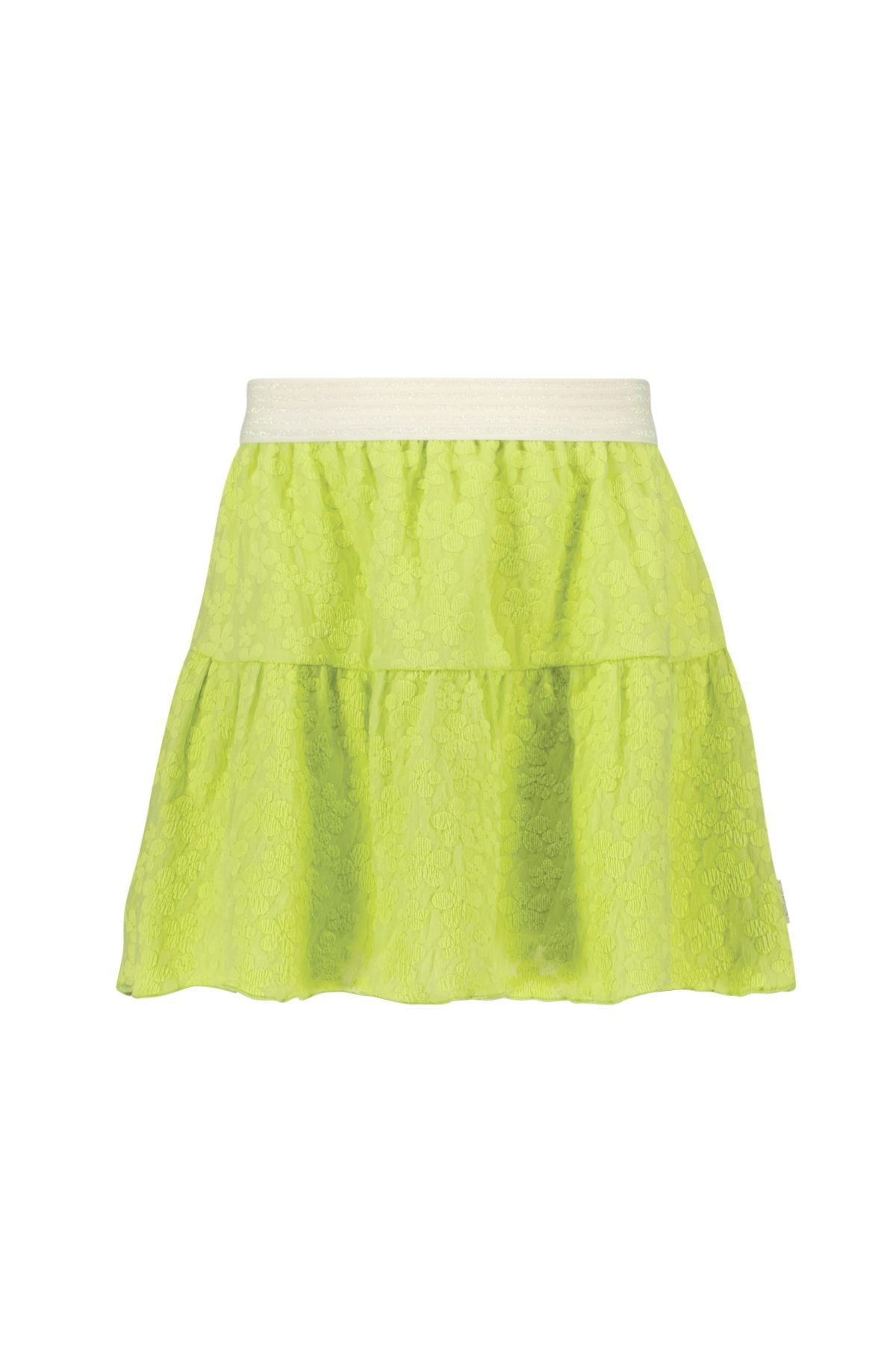 Romy floral fabric 2-layer skirt