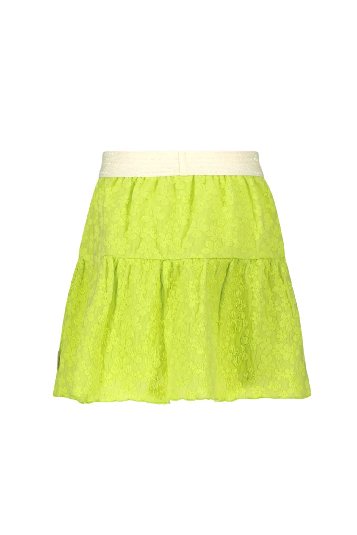 Romy floral fabric 2-layer skirt