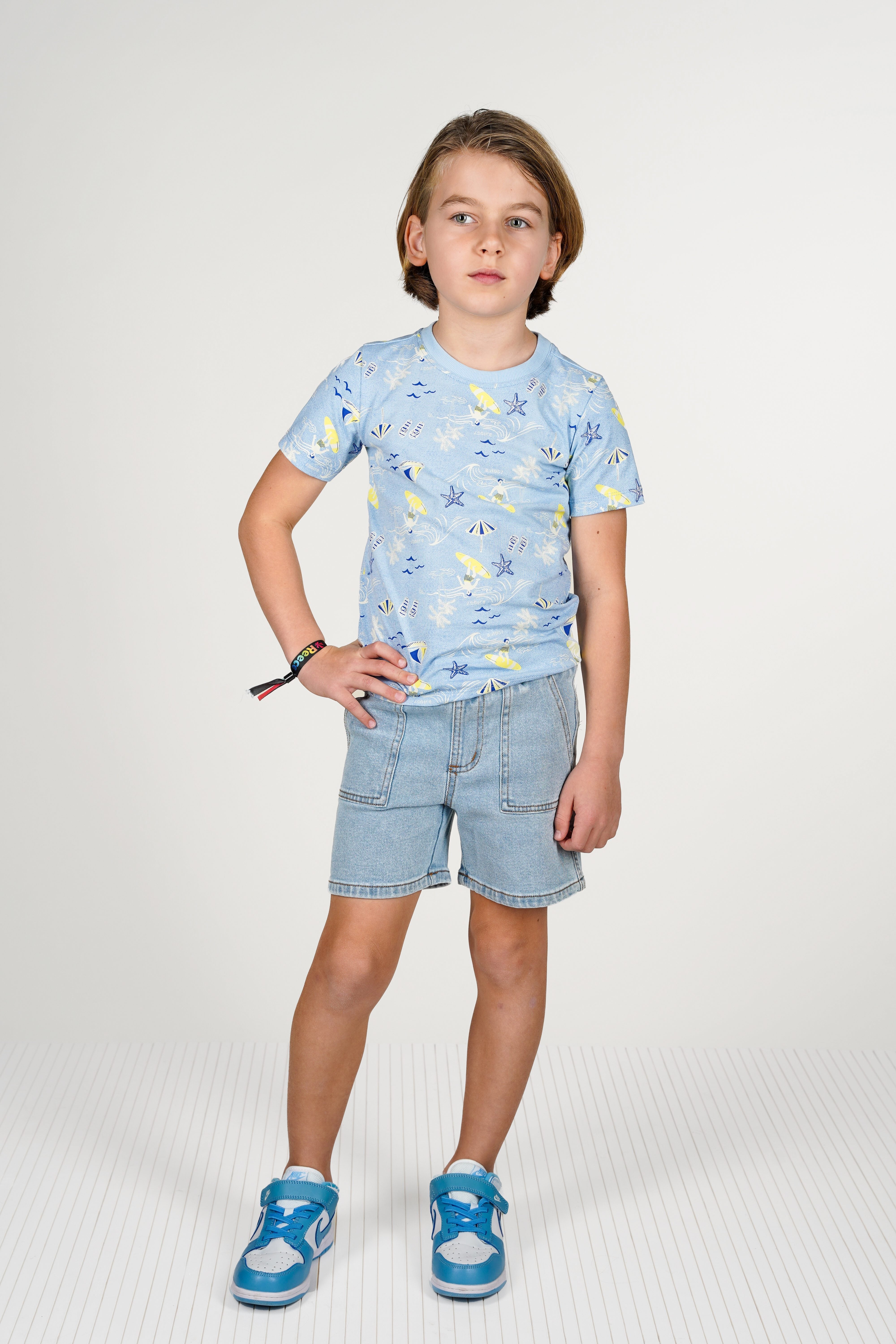 Piper denim shorts
