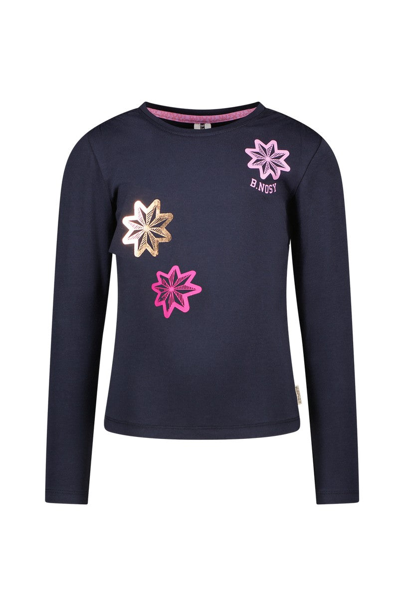 Tara B.Nosy girls long sleeve navy