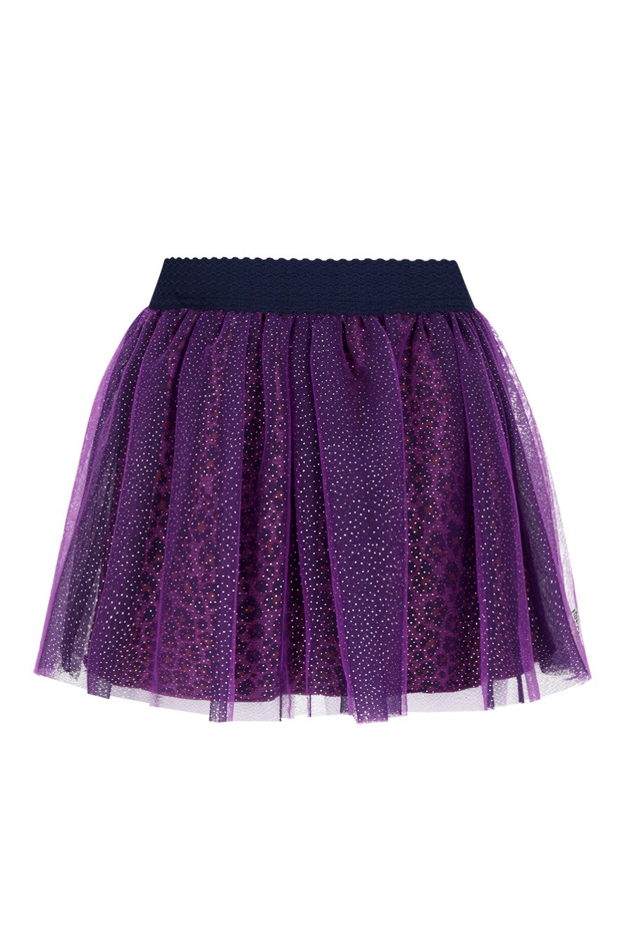 Rory B.Nosy girls mesh skirt with printed layer