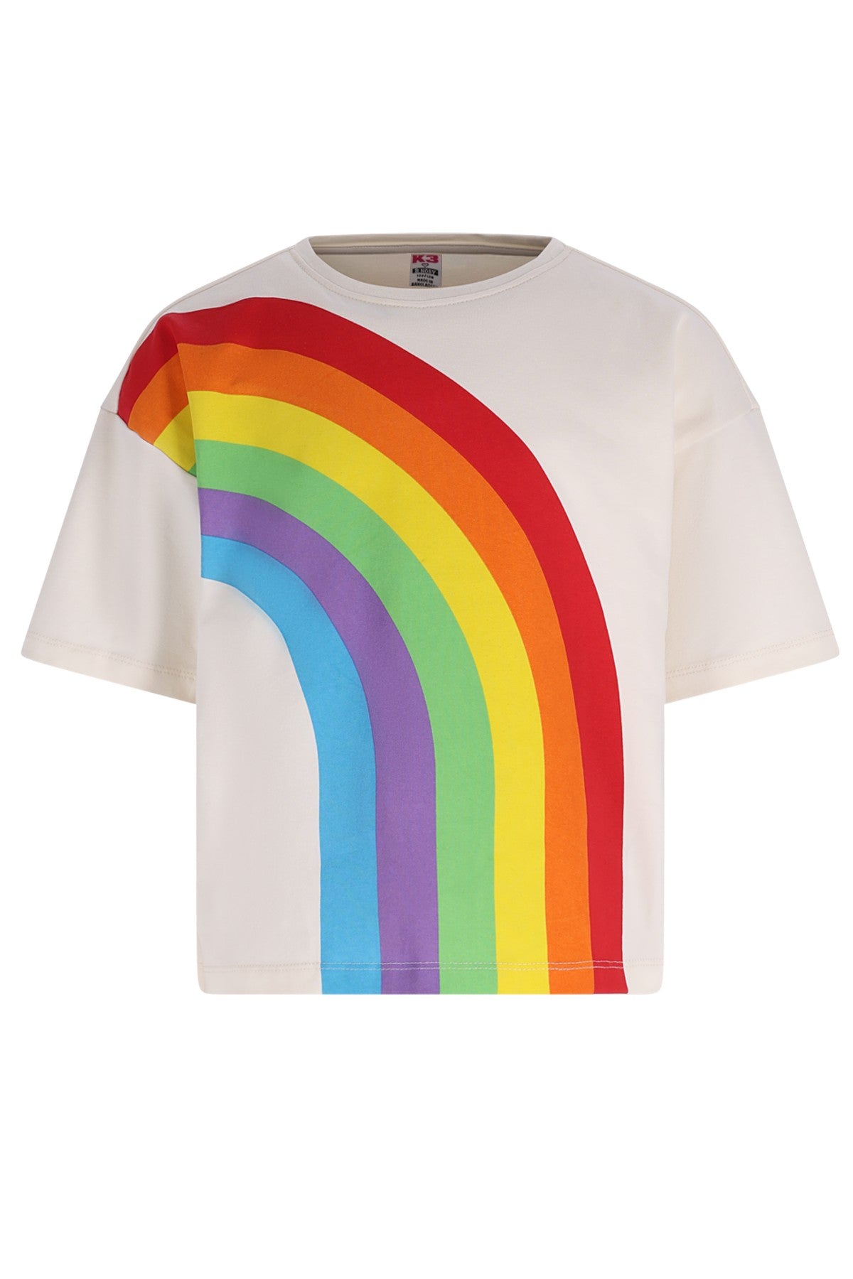 BY x K3 T-shirt Tabby Winter White