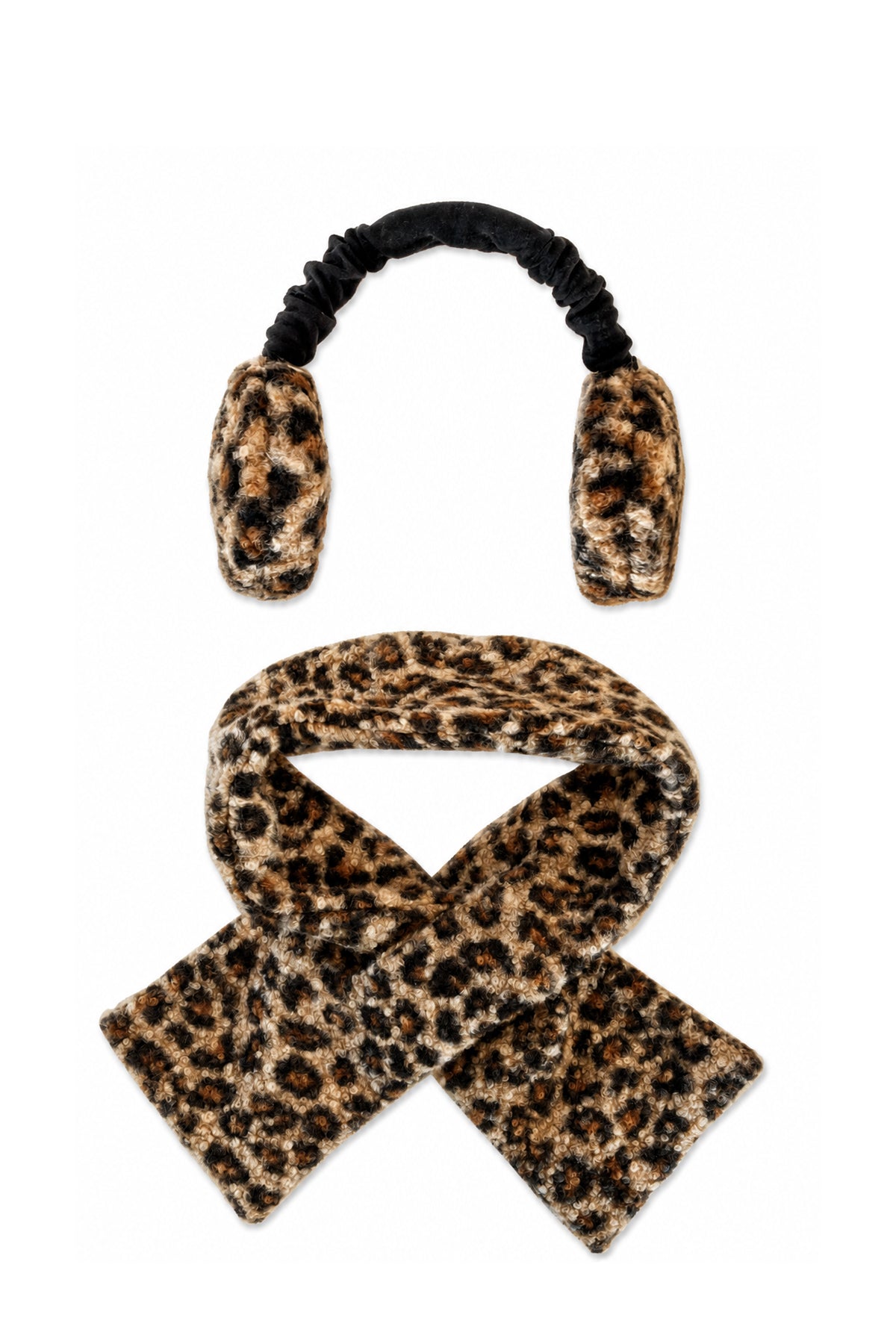 Anne scarf and earwarmers