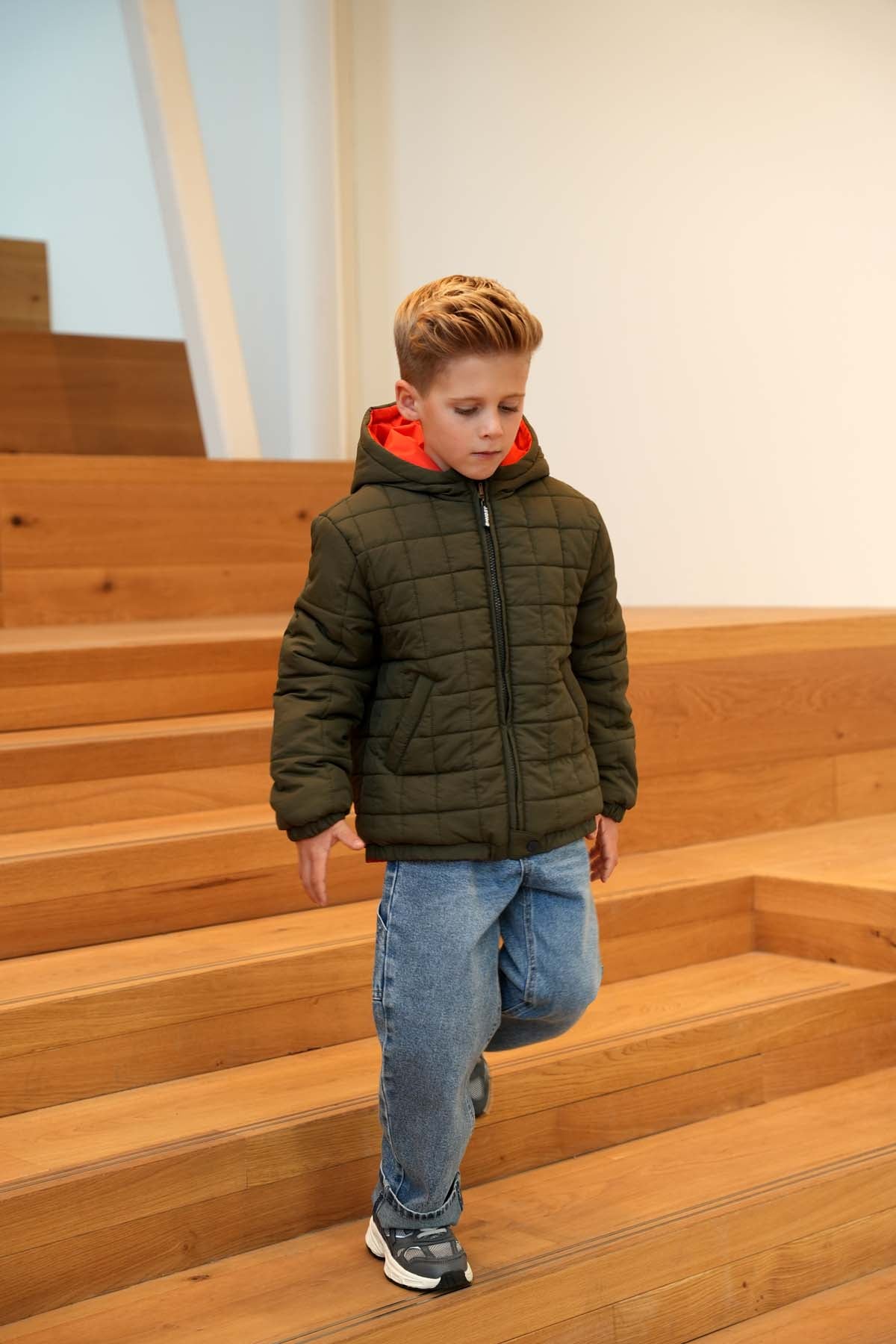 Jonny B.Nosy boys reversible jacket